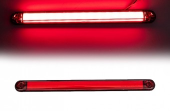Lampa de pozitie rosie cu NEON 24 cm MAR910