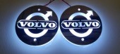 Logo Volvo iluminat alb(set 2bucati)