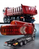 Lampa stop camion ART1474 cu LED 24V (34x13)