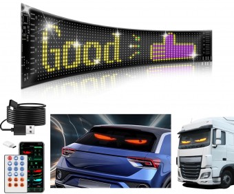 Afisaj LED programabil DEVIL EYES 49.2X11X0.25cm