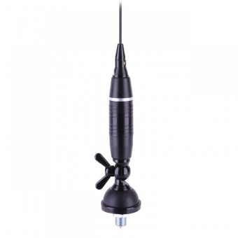 Antena Statii radio CB Sunker Elite 125, otel inoxidabil, 80 cm