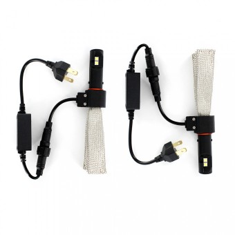 Bec far auto Carguard H4 LED 9-32V Alb