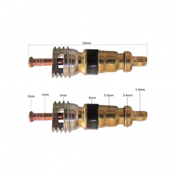 Conector valva freon 1/4 R134A