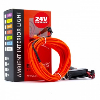 Fir neon 24V -5M lumina ambientala Rosie