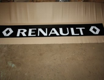  Fusta spate remorca-camion 350*2400 LOGO RENAULT