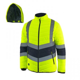 Geaca reflectorizanta, izolat - 4SEASON, matlasata, 2XL