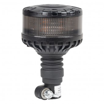 Girofar LED 12/24v prindere tija Fumuriu Dark 04107