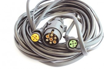 Instalație electrică pentru remorci conector 7 pin