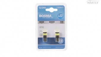 KIT BECURI LED 24V T10 9LED 7350