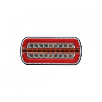 Lampa cu semnalizare dinamica 4 functii 12V-24V 202301-D