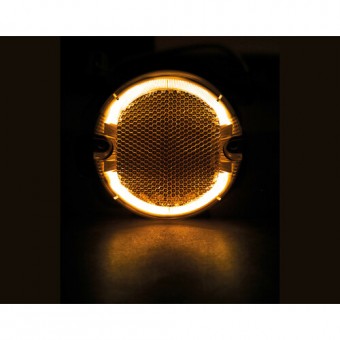 Lampa de gabarit rotunda LED galben 12v-24v 96987