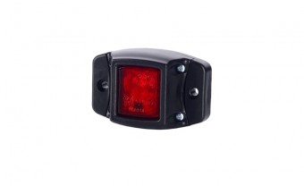 Lampa gabarit 58x47, LED, 12-24V, rosie, LD438 Horpol
