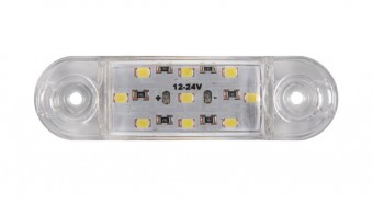 Lampa gabarit cu 9 LED 12V-24V Alb AD0174B