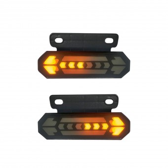 Lampa led laterala cu marcaj jos si stroboscop 12V-24V