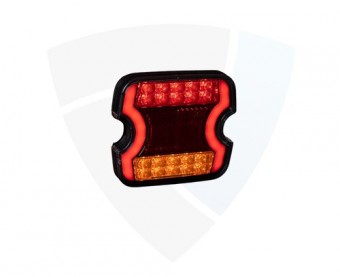Lampa stop 3 functii neon+led (10.4x9.5)