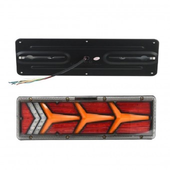 Lampa stop cu led si NEON VIP59 (46X12.5)