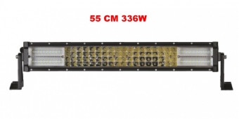 Ledbar LED 7D puternică de 55 cm 336W 