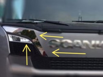 ORNAMENT CROMAT SCANIA S (2016-)  SC307