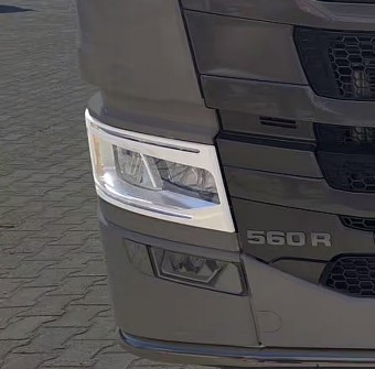 Pleoape pentru faruri SET L+R - SCANIA S/R NG(2016-) intreg