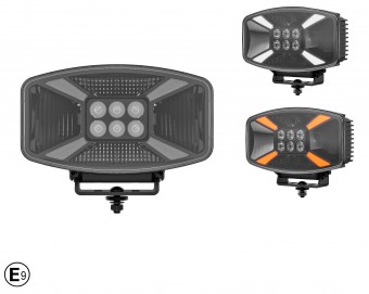 Proiector cu DRL si Stroboscop Jumbo X-devil 140w