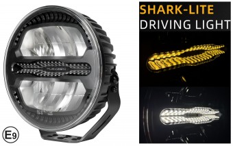 Proiector faza lunga cu DRL CM2048W 9INCH SHARK