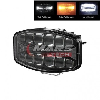 Proiector faza lunga cu DRL DualColor Optimo 250 