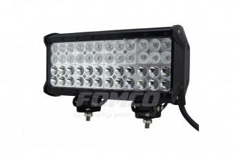Proiector LED 30 cm 144W, 2 faze, 36 led-uri, 10000 lm, 50000 ore, alimentare 12/24V, negru