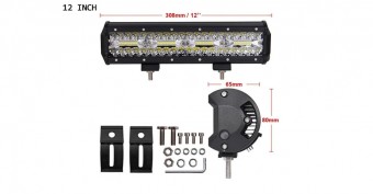 Proiector Led Bar Auto Offroad, 240W/24000lm, Combo Beam