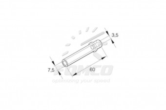 Reductie furtun combustibil Eberspacher 7.5 la 3.5 mm