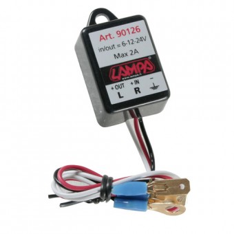 Releu de semnalizare pentru semnale cu led 6/12/24V - 2A