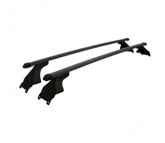 Set 2 bare transversale metalice pentru portbagaj Dacia Logan berlina m.v.c
