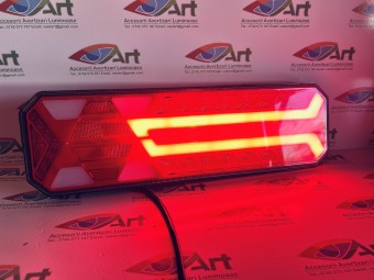 Set 2 buc Lampa stop-neon camion 46x13cm