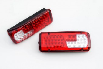 Set 2 lampi spate LED DAF 24v mufa 