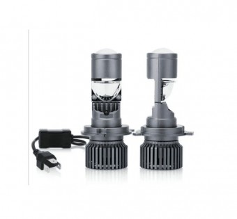 Set becuri LED  H4 X4 12V-24V 80W 12000LM pentru faruri Canbus