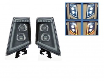 Set faruri cu LED Volvo Truck FH13 FH16 FM460 FH500