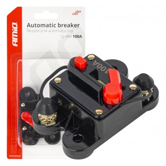 Siguranta automata rearmabila cu reset 100A 12-48v 03828