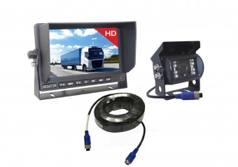 Sistem de monitorizare video Vignal, ecran color AHD 7'' cu cablu