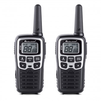 Statie radio PMR portabila Midland XT 50 set 2 bucati