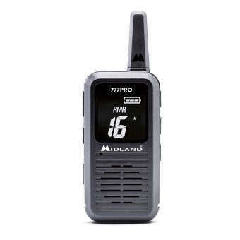 Statie radio portabila PMR446/LPD Midland 777 PRO set cu 2 bucati