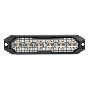 Stroboscop 6 LED galben grila 03930