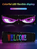 Afisaj LED programabil DEVIL EYES 49.2X11X0.25cm
