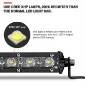 Bara LED Auto Offroad 108W 12V-24V, 9180 Lumeni,  97 cm