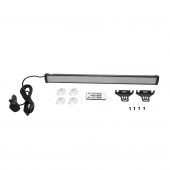 Bara LED RGB cu ventuze, 18W, 12-36V cu telecomanda, bluetooth