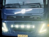 Bază luminoasă cu LED pentru bare, pentru Volvo 2020+ – Două culori