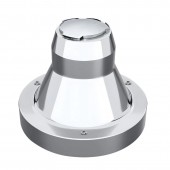Capac butuc roata spate, Scania 22,5”, inox, PCD 335 mm