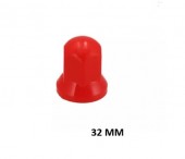 Capac piulita plastic rosie 32MM Long