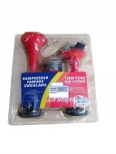 Claxon 2 goarne 12V cu compresor