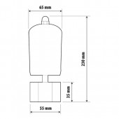 Claxon pneumatic -Fluier de tren 24V - 97861