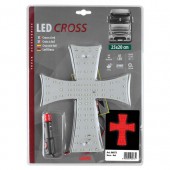 Cruce iluminata LED rosie 24V 96973