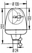  Girofar HELLA 2RL006846-001 24V